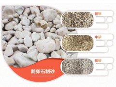 鵝卵石碎石制砂生產(chǎn)線用哪些破碎機(jī)設(shè)備？