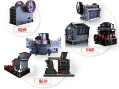 碎石設(shè)備各類破碎機(jī)，如何選擇合適的破碎設(shè)備