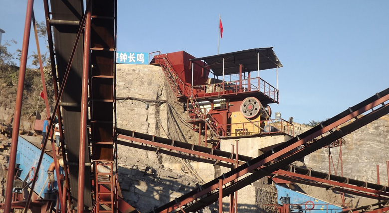 石頭破碎廠設備配置