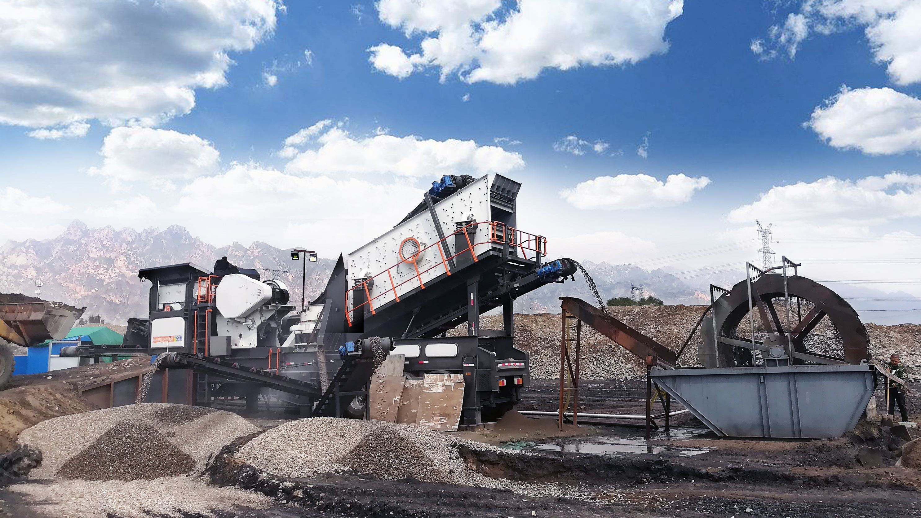 砂石料廠破碎設(shè)備有哪些機器？都會用到哪些設(shè)備？